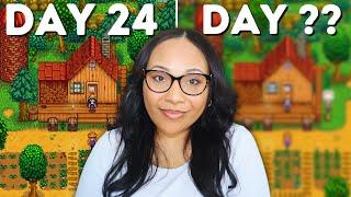 Day 24 of our NEW 100 DAY Meadowland Farm  Beginner Friendly  Stardew Valley