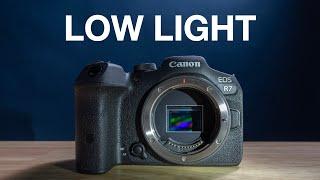 Canon R7 - Low Light Performance With R5C Comparison