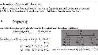 FEA unit 2 derivation