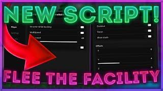 NEW Flee The Facility Script Hack GUI  Computer + Beast ESP & MORE ROBLOX *PASTEBIN 2021*