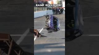 Ramp Rollover Stunt #autorodeonederland #stunt #rollover #stunts #stuntvideo #crash