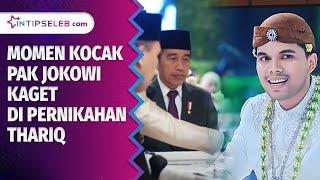 Moment Pak Jokowi Kaget Saat Jadi Saksi Nikah Thariq Halilintar Dan Aaliyah Massaid  INSEL UPDATE