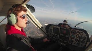 Long Solo Cross-Country Flight Student Pilot Swayne Martin