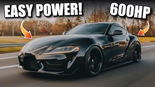 WANT A FAST MANUAL SUPRA? THIS IS ALL YOU NEED.. The B58 is EFFORTLESS