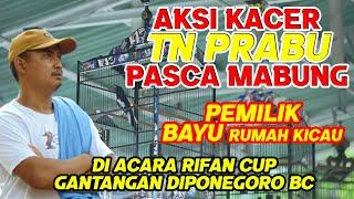 Aksi Kacer Tn. Prabu pasca mabung di gantangan Diponegoro BC acara Rifan Cup meraih podium 2