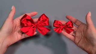 DIYFew people know how to tie beautiful bows from satin ribbon. Ill reveal my secret.