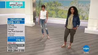 Melissa Vogt & Kenyah Rucker - HSN Feet Close Up 218