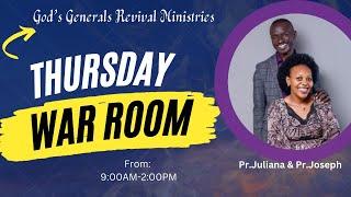 THURSDAY WAR ROOM MOMENT BY PR. JULIANA MURUNGI  25th-04-2024.