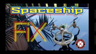 Syma X51 Spaceship Battling Wind