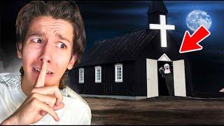 Surviving 24 HOURS in a HAUNTED CHURCH... Bad Idea  NichLmao