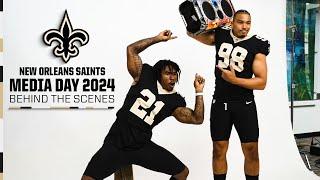 Behind the Scenes at Saints Media Day 2024  New Orleans Saints