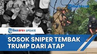 Rekaman Video Pelaku Penembakan Donald Trump Tewas Terkapar di Atap Gedung Sniper Berkamuflase