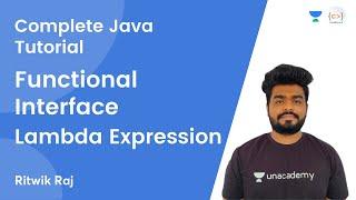 L19  Functional Interface  Lambda Expression  JAVA  Complete Java Tutorial  Ritwik Raj