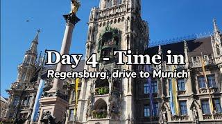 11 Day Trip to Central Europe Day 4 - Tour of Regensburg drive to Munich