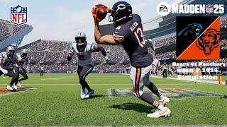 Madden 25 Chicago Bears vs Carolina Panthers Week 5 Sim 2024 Full 15 Minute Quarters Game Play