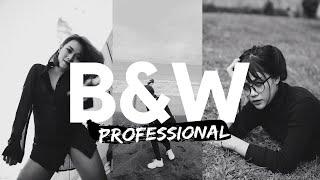 VSCO Black and White Presets  VSCO Tutorial