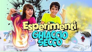 Esperimenti e disastri col Ghiaccio Secco