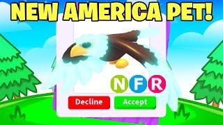 NEON BALD EAGLE TRADE Adopt me America UPDATE