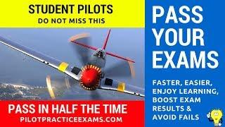 Efficient Recording Of Content Location When Studying For Pilot Exams & Flight Training