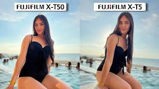 Fujifilm X-T50 Vs Fujifilm X-T5 Camera Test Comparison