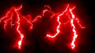 Intense Red Thunderstorm Flashing Lightning 10+ Hours 4K Long Screensaver  Wallpaper  Background