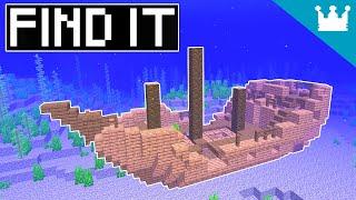 How to Find a Shipwreck in Minecraft All Versions