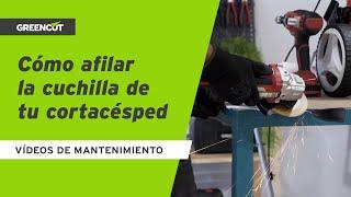  ¿CÓMO afilar la CUCHILLA de tu CORTACÉSPED?