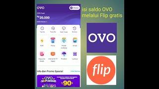 Cara isi saldo OVO melalui aplikasi Flip gratis tanpa biaya