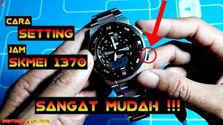 SANGAT MUDAH II Tutorial Cara setting jam SKMEI 1370