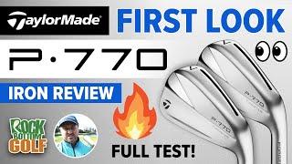 TaylorMade NEW P770 Irons - FULL REVIEW  2023 - Rock Bottom Golf