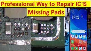 How To Repair Motherboard MissingDamage Pads