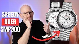 WELCHE WEISSE OMEGA??  Speedy vs. SMP300