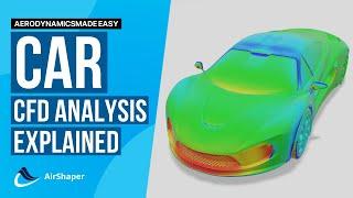 Aerodynamics Made Easy - Car CFD Analysis Explained  Step-by-Step Guide