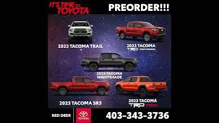  Tacoma Town At Red Deer Toyota 