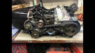 Toyota 2E engine assembly