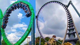 Riding Roller Coasters at Legendia in Poland