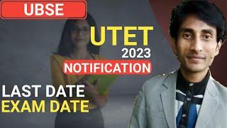 Uttarakhand TET Notification 2023  UTET Notification 2023  Last Date  Exam Date  Exam Fees 