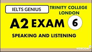 IELTS LIFE SKILLS A2SAMPLE TEST TRINITY COLLEGE LONDONSPEAKING AND LISTENING