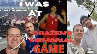 Best REACTIONS from Drazen Petrovic Memorial Game. My view Luka Doncic Aco Petrovic and others