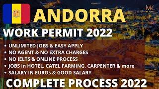 ANDORRA Work Permit 2022  Complete Process - MK Vlogs