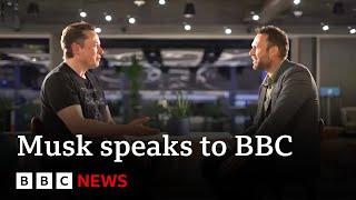 Elon Musk tells BBC about painful Twitter takeover in exclusive interview - BBC News