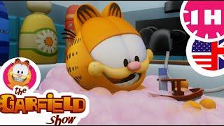 Garfield takes a bath- HD Compilation