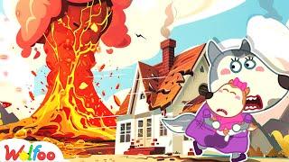 Wolfoo Run Away - Wolfoo Learns Safety Tips in Natural Disasters  Wolfoo Family