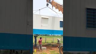 1bhk guest house container unloading #shorts