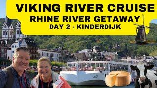 Viking River Cruise Amsterdam to Basel - Rhine Getaway Day 1 & 2 Embarkation & Kinderdijk Windmills