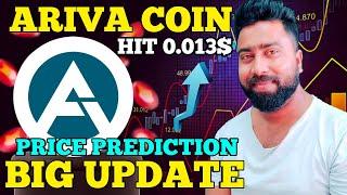 ARIVA COIN BIG NEWS  ARIVA COIN NEW LISTING  ARIVA COIN PRICE PREDICTION  ARV COIN NEWS  ARIVA