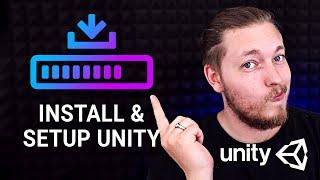 HOW TO INSTALL & SETUP UNITY   Getting Started With Unity  Learn Unity For Free