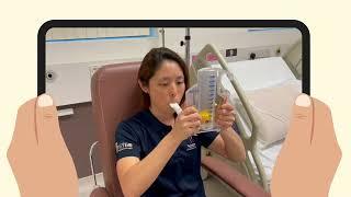 Using an Incentive Spirometer