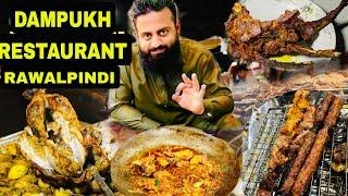 Dam Pukht Restaurant Part 2  Lamb Karahi  Malai Boti Seekh Kabab streetfood