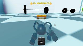50 Saucepans Rebirth Trick on Strongman Simulator Roblox